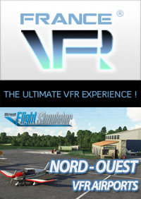 Nord-Ouest - VFR - Airports pour MSFS